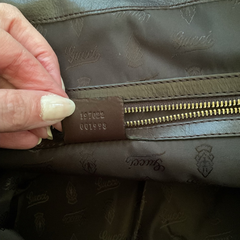 Gucci python hysteria large weekender - Picture 15 of 15